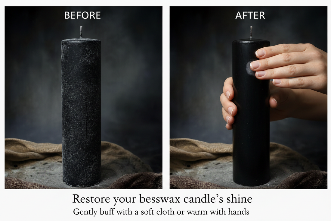 Caring for Your Beeswax Candles: Understanding the Natural Bloom