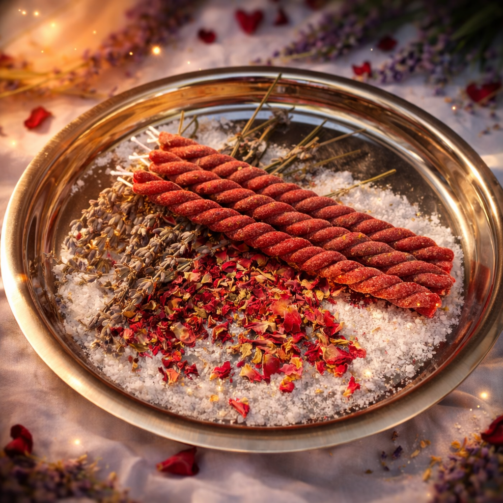 Herbal Beeswax Candles