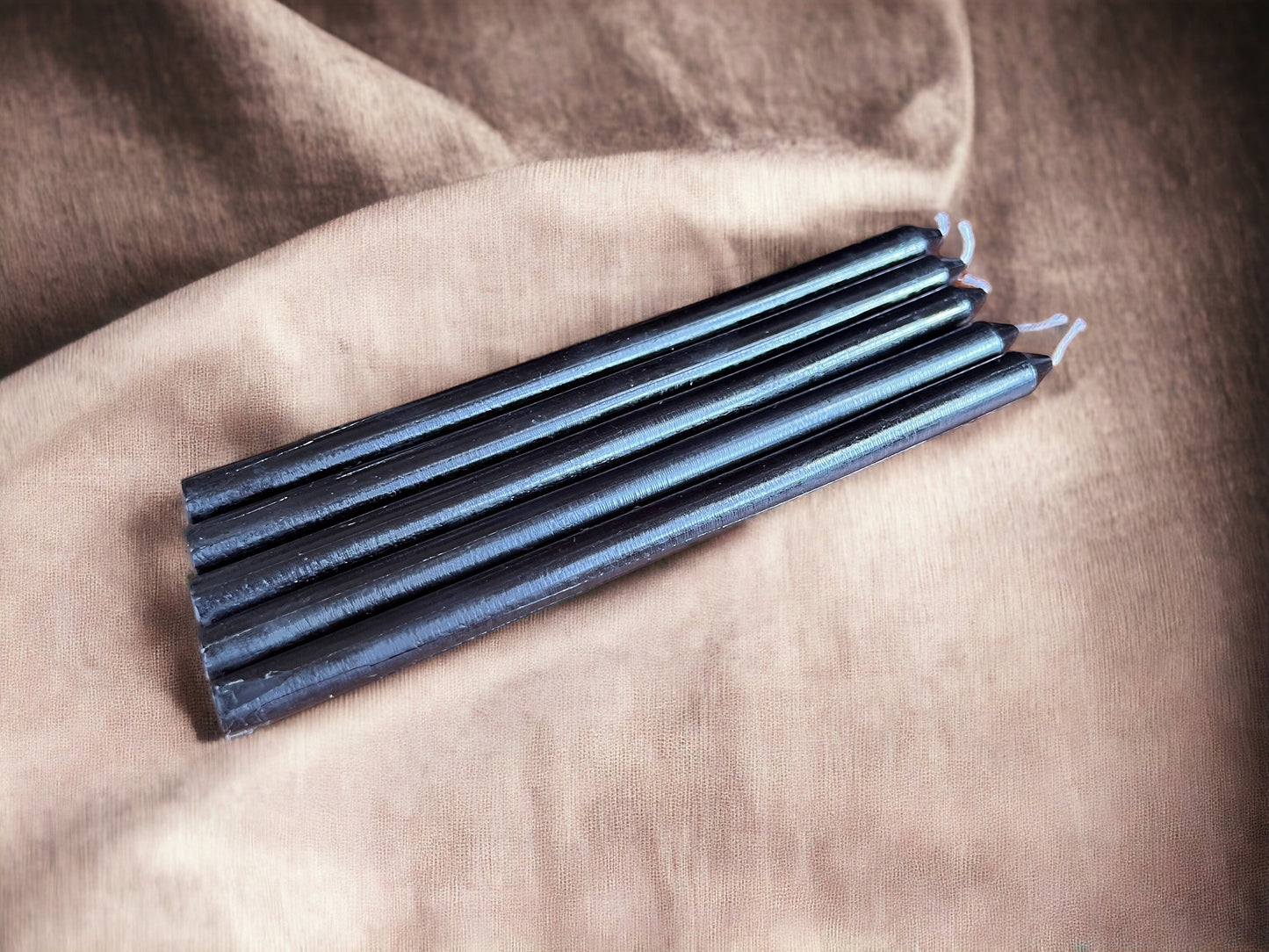 Tall Beeswax Taper Candles – 7.5 in x 12 mm