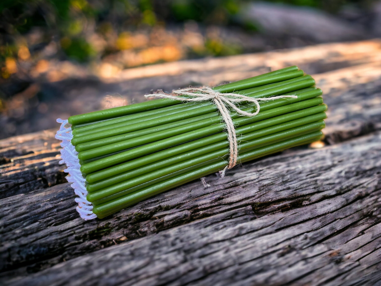 Ultra Slim Beeswax Candles, Set of 96 - 6 Colors