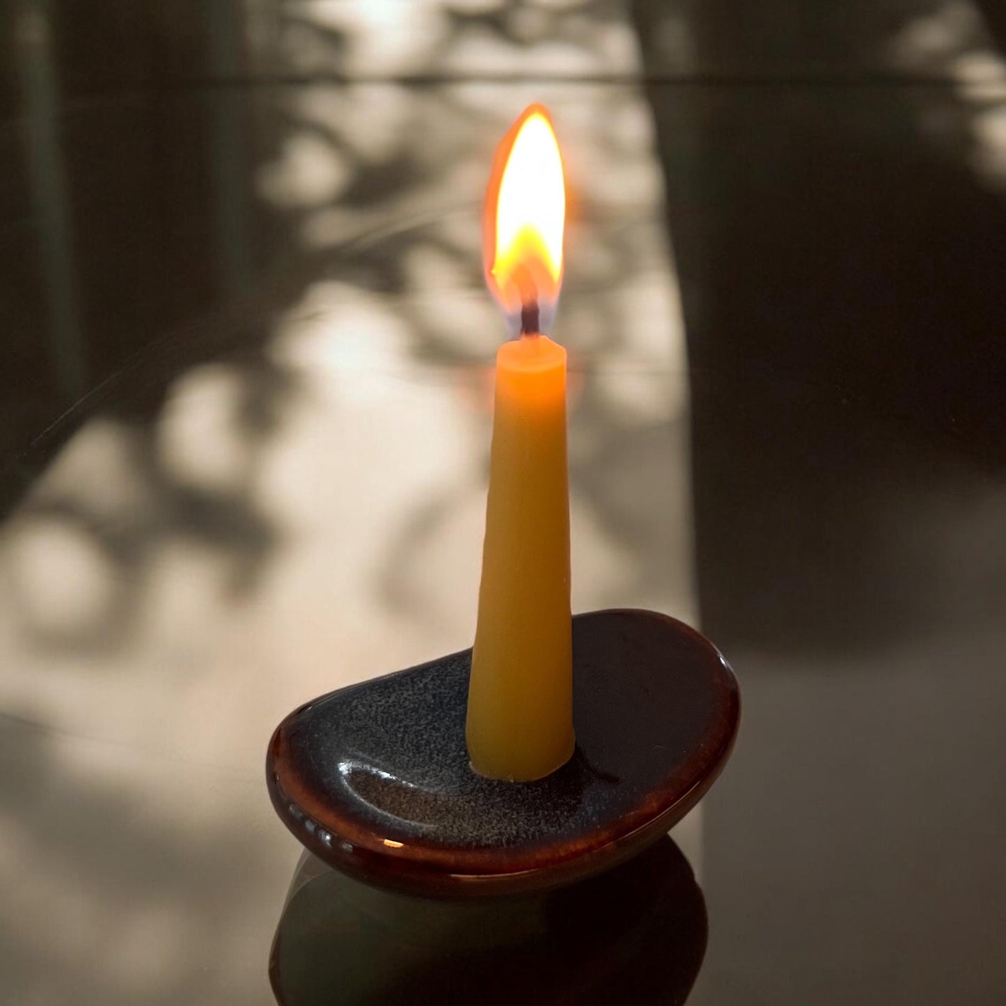 Advent Calendar Set – 31 Pure Beeswax Mini Taper Candles with Holder and Matches