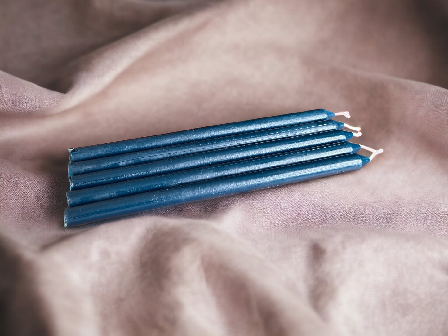 Tall Beeswax Taper Candles – 7.5 in x 12 mm