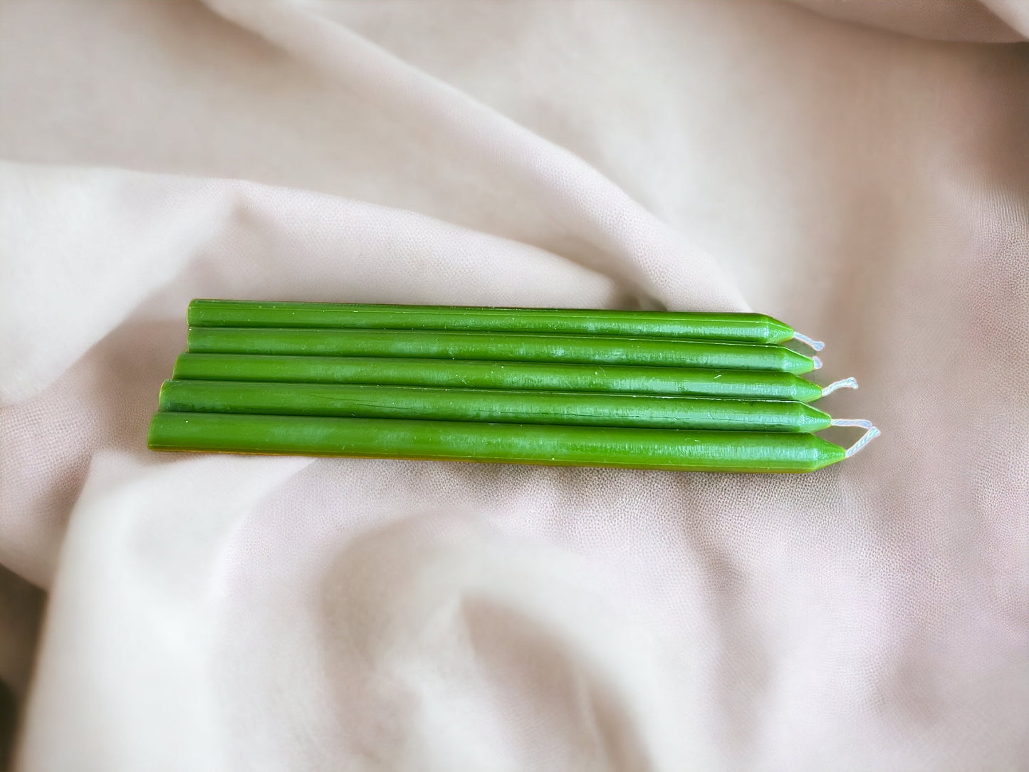 Tall Beeswax Taper Candles – 7.5 in x 12 mm